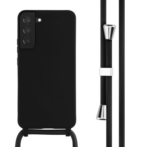 Imoshion Coque En Silicone Avec Cordon Samsung Galaxy S22 Plus Noir