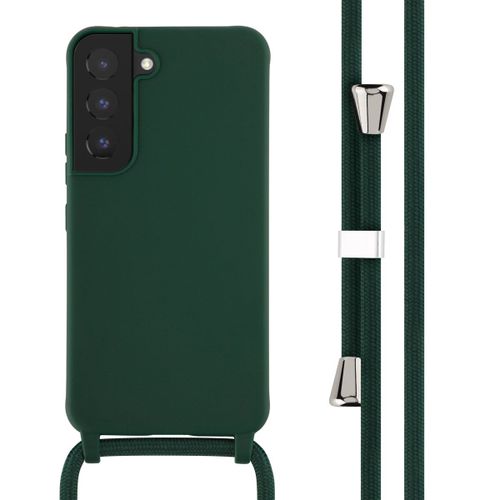 Imoshion Coque En Silicone Avec Cordon Samsung Galaxy S22 Vert Fonc