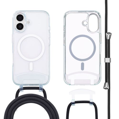 Imoshion Coque Magsafe Avec Cordon Amovible Iphone 16 Plus Transparent