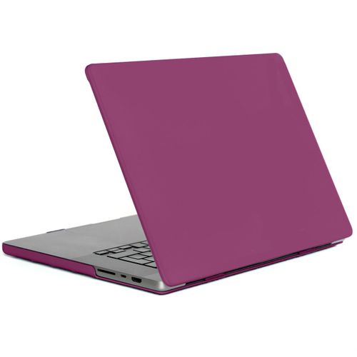 iMoshion Coque rigide MacBook Pro 16 pouces (2021) / Pro 16 pouces (2023) M3 chip A2485 / A2780 / A2919 Bordeaux
