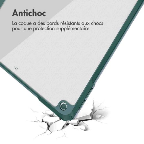 Imoshion Coque Tablette Rigide Trifold Ipad 9 (2021) 10.2 Pouces / Ipad 8 (2020) 10.2 Pouces / Ipad 7 (2019) 10.2 Pouces Vert