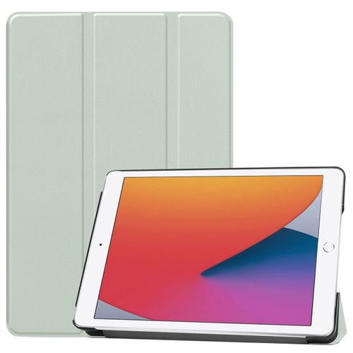 Imoshion Coque Tablette Trifold Ipad 9 (2021) 10.2 Pouces / Ipad 8 (2020) 10.2 Pouces / Ipad 7 (2019) 10.2 Pouces Vert Clair