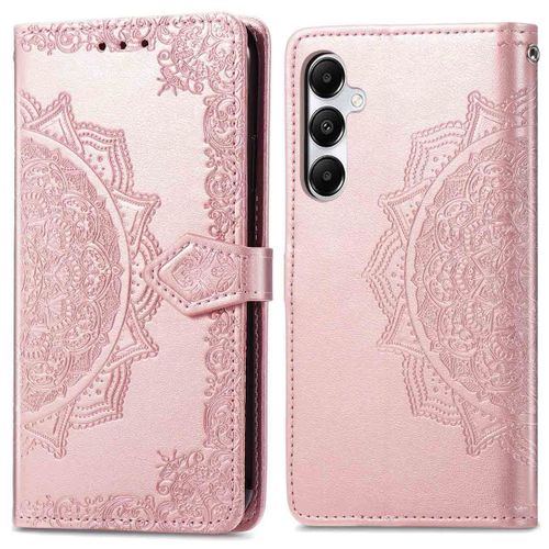 Imoshion Etui De Tlphone Portefeuille Mandala Samsung Galaxy A35 Rose Dore