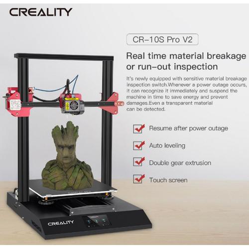 Imprimante 3D Creality CR10S Pro V2
