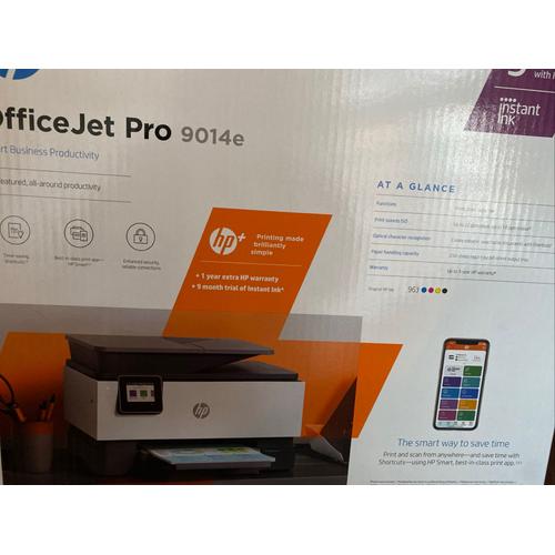 Imprimante HP OfficeJet Pro 9014 e multifonctions 