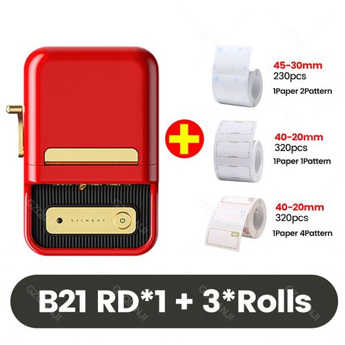 Imprimante Thermique Portable B1 B21 Pour Tiquettes