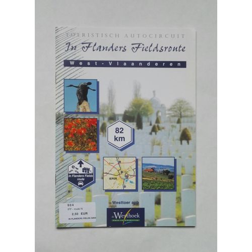 In Flanders Fieldsroute (82km De Circuit 14-18 Dans Les Flandres)   de Collectif  Format Broch 