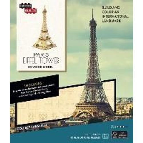 Incredibuilds: Paris: Eiffel Tower 3d Wood Model   de Amy Sterling Casil  Format Broch 