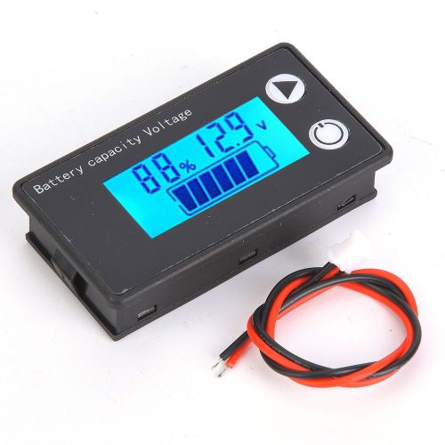 Indicateur De Capacite De Batterie Au Lithium Lcd Numerique, Voltmetre, Testeur De Tension, Universel