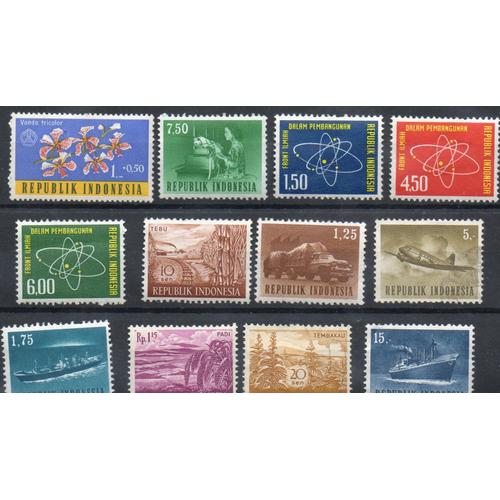 Indonsie Timbres Divers