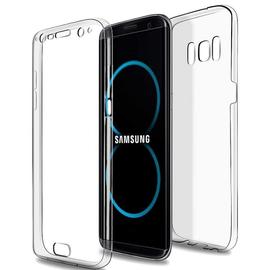 INECK® Coque Samsung S8 Plus, Galaxy S8 Transparent Housse Silicone TPU Gel 360 Degres Protection Anti Choc Full Body Etui Case pour Samsung Galaxy ...