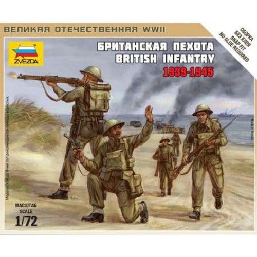Figurines 2me Guerre Mondiale : Infanterie Britannique 1939-1942