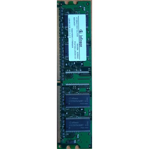 Infineon HYS64D16301GU-6-B 128MB PC2700U-25330-C0 PC2700 DDR-RAM CL2.5