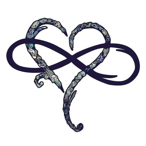 Infinity Heart Wall Art Love Sign Hanging Ornaments Sculpture Home Decor Metal  Sszfv