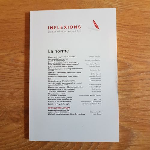 Inflexions (Civils Et Militaires : Pouvoir Dire) 