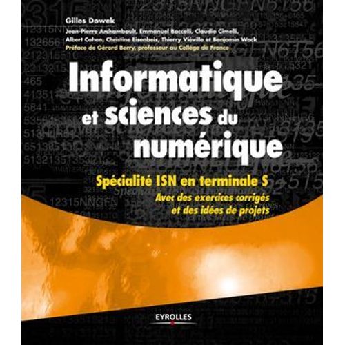Informatique Et Sciences Du Numrique  