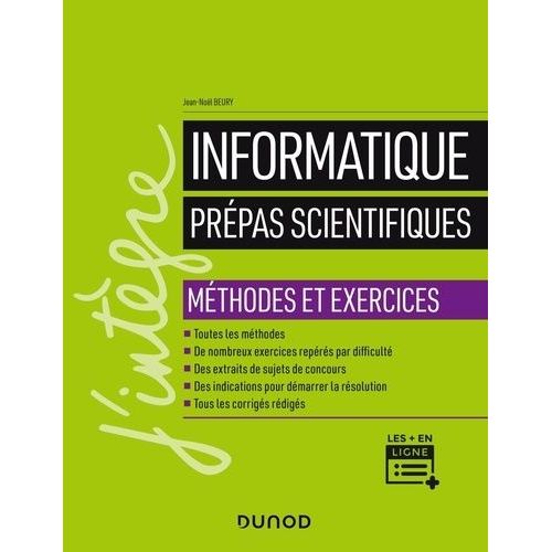 Informatique Prpas Scientifiques - Mthodes Et Exercices    Format Grand Format 