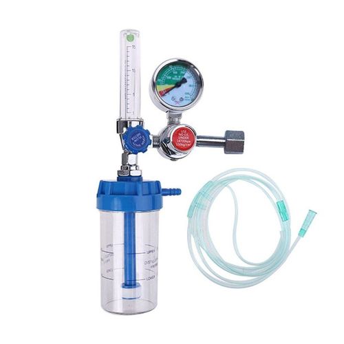Inhalateur D'oxygne Sous Pression, Type Boue, Rgulateur  Valve Rductrice De Pression, Units Dicales, Patients Hypoallergniques, G5/8