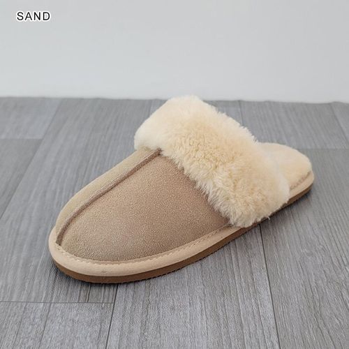 Inoe Vache Daim Cuir Peluche Fourrure Doubl Femmes Dcontract Hiver Pantoufles Demi Intrieur Maison Chaussures Chaud Confortable Maison Loisirs Appartements - 38