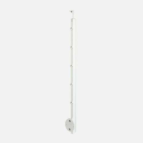 Inoline - Poteau Supplmentaire - Coloris Blanc , Fixation Latrale