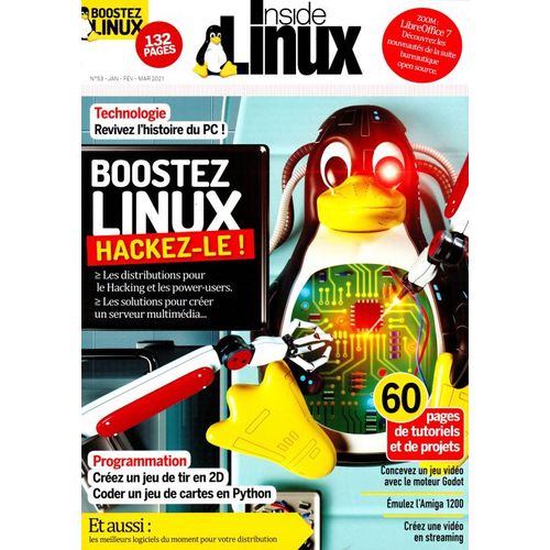 Inside Linux N 53 (Jan-Fv-Mars 2021) - Boostez Linux - Hackez-Le!