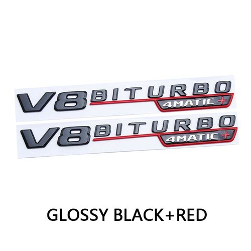 Insigne D'emblme D'aile De Voiture,V8 Biturbo 4mtransit +,Mazda Cx5,Golf 7,Chevrolet Cruze,Bmw X5,E70,Fj Cruiser,Ford Mondeo Bros - Type V8 Biturbo 4matic #B