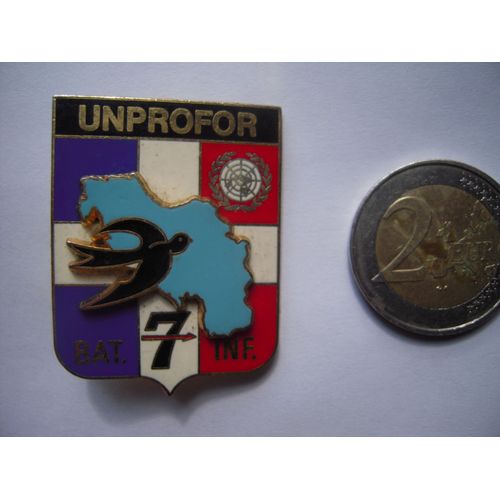 Insigne Opex- 7 Division Blinde, Unprofor Bat Inf 7 170 R.I.