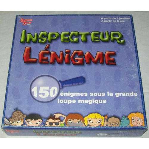 Inspecteur lénigme (university games) jeux societe Rakuten