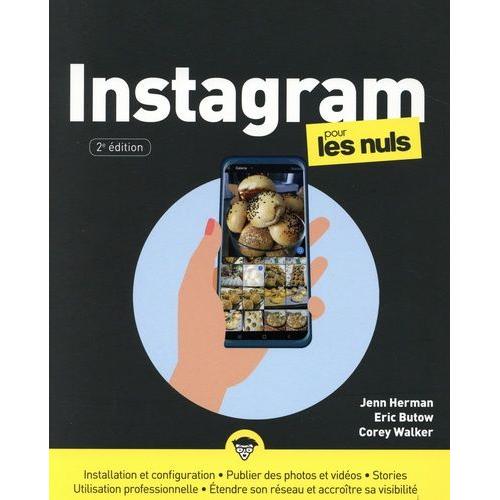 Instagram Pour Les Nuls   de Herman Jenn  Format Beau livre 