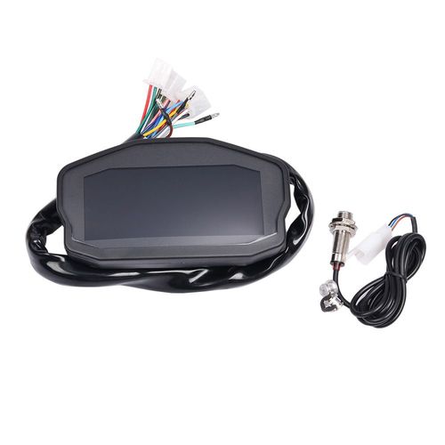 Instrument Lcd De Moto Divers Modeles Affichage De Position De Vitesse Modifie Odometre Tachymetre Modele De Tension