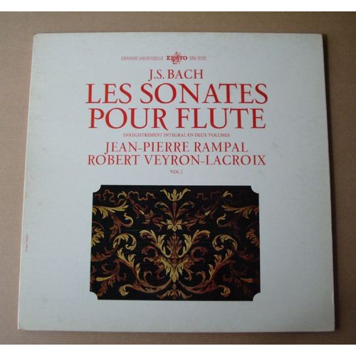 Intgrale Des Sonates Pour Flte - Volume 1 - Johann Sebastian Bach
