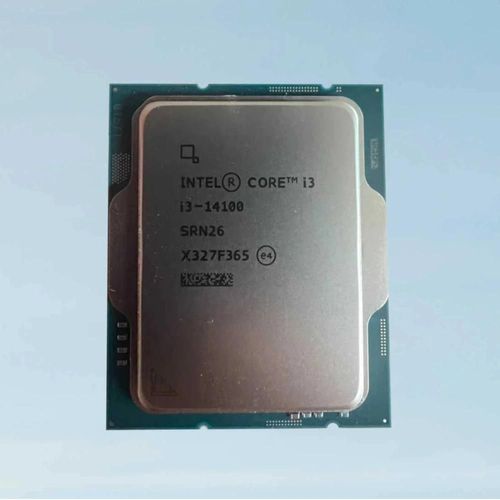 Intel Core i3 14100 3.5GHz 4 coeurs 8 filetages 10nm LGA 1700 60W
