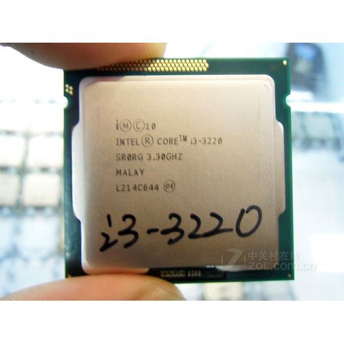 Intel Core i3 3220 3.3GHz 2 coeurs 4 filetages 22nm LGA 1155 55W