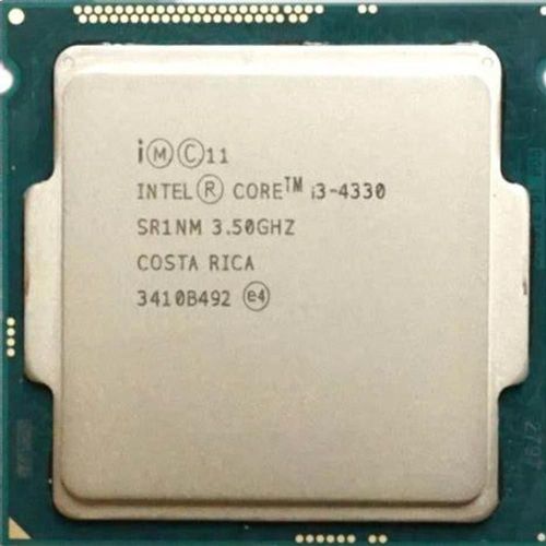 Intel Core i3 4330 3.5GHz 2 coeurs 4 filetages 22nm LGA 1150 54W