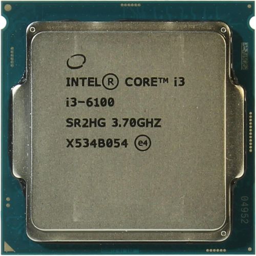 Intel Core i3 6100 3.7GHz 2 coeurs 4 filetages 14nm LGA 1151 51W