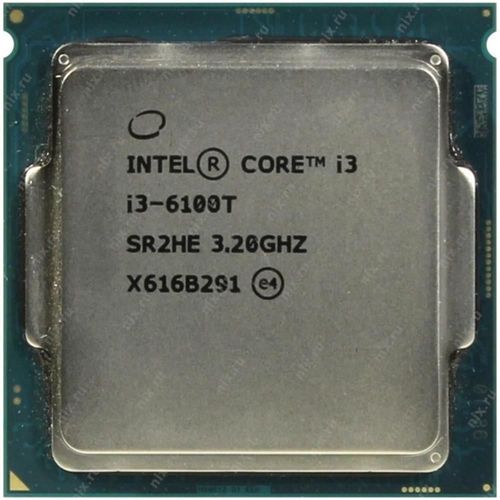 Intel Core i3 6100T 3.2GHz 2 coeurs 4 filetages 14nm LGA 1151 35W