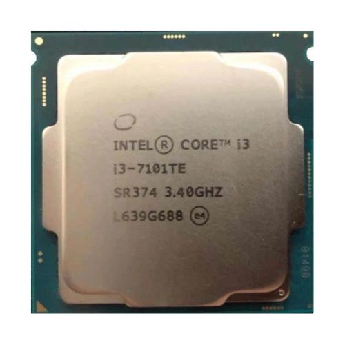 Intel Core i3 7101TE 3.4GHz 2 coeurs 4 filetages 14nm LGA 1151 35W