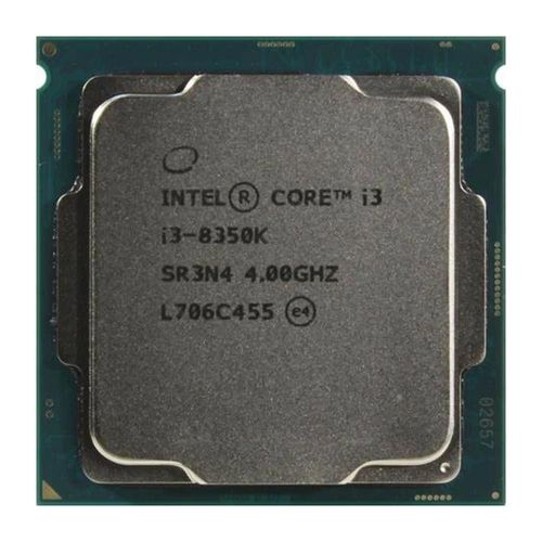 Intel Core i3 8350K 4GHz 4 coeurs 4 filetages 14nm LGA 1151 91W
