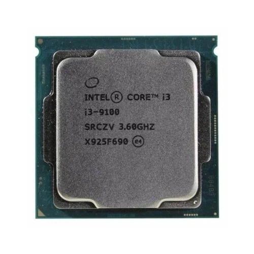Intel Core i3 9100 3.6GHz 4 coeurs 4 filetages 14nm LGA 1151 65W