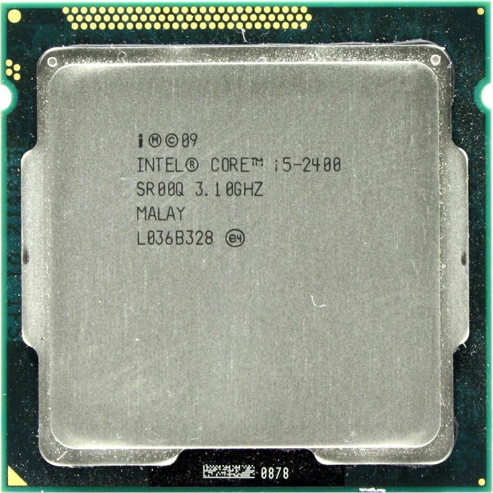Intel Core i5 2400 3.1GHz 4 coeurs 4 filetages 32nm LGA 1155 95W