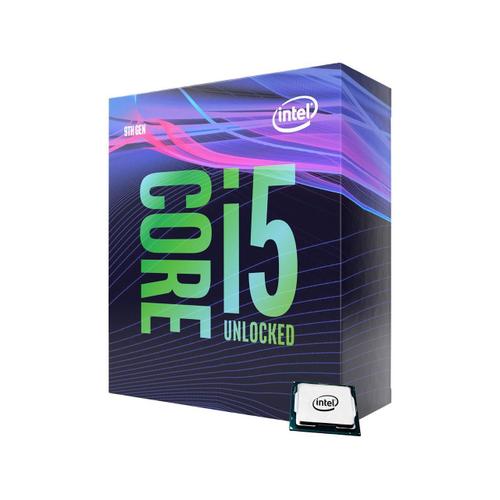 Intel Core i5 9e gnration - Core i5-9600K Coffee Lake 6 c?urs 3,7 GHz 4,6 GHz Turbo LGA 1151 srie 300 Processeur d'ordinateur de bureau 95 W Intel UHD Graphics 630