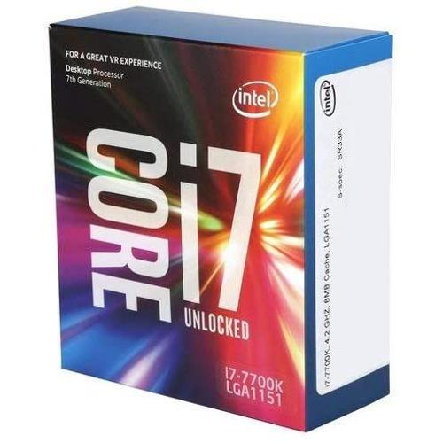 Processeur Intel Core i7 7700K Box