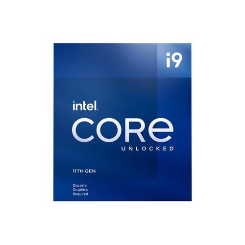 Intel Core i9-11900KF - Core i9 11e generation Rocket Lake 8 c?urs 3,5 GHz LGA 1200 125 W Aucun processeur graphique integre pour ordinateur de bureau