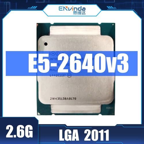 Intel d'origine Utilis E5-2640V3 SR205 2.60GHz 8 Noyaux 20M LGA2011-3 E5-2640 V3 Processeur E5 2640V3