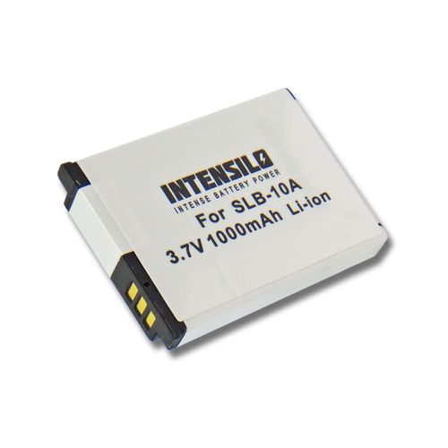 INTENSILO Li-Ion Batterie 1000mAh 3.7V pour appareil photo, camra Soocoo Action Cam S60 comme SLB-10A