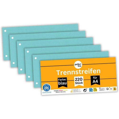 Intercalaires Recycls, Lot De 220, Bleu, Perfors - Certifis Ange Bleu, Pour Format A4, Fabriqus En Allemagne