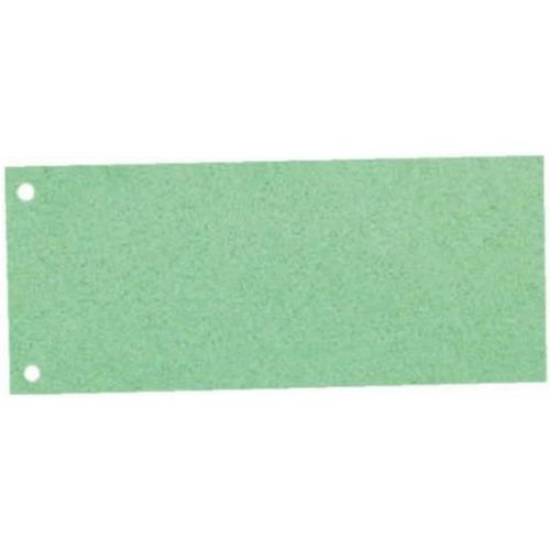 Intercalaires Trapze De Sparation, Carton 1/3 Feuille A4, Lot De 100, Extra-Large, Vert, 100% Recycl