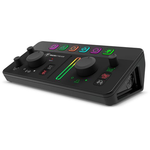 Interface de streaming avec touches de commande - MACKIE