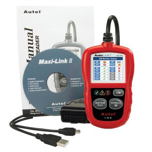 Interface Diagnostique Auto Multimarques - Autel Autolink Al319 Valise Diag Obd2 Neuf