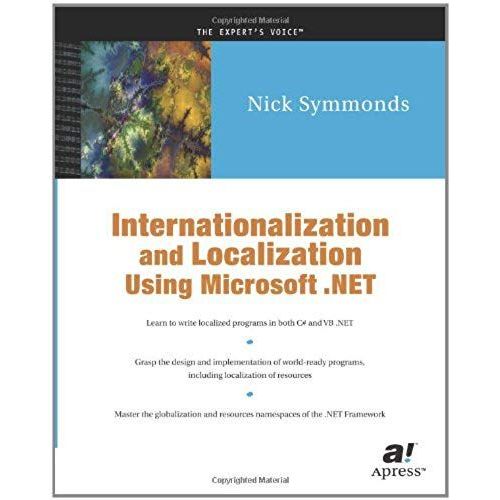 Internationalization And Localization Using Microsoft .Net    Format Broch 
